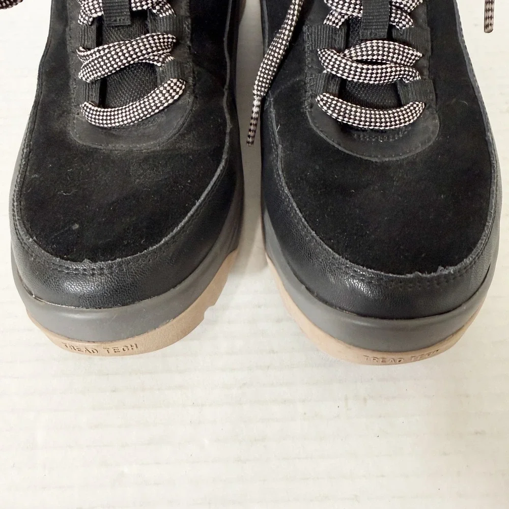 Ryka Women's Halo Water Repellent Leather Black Winter Hiking Boot Size 10